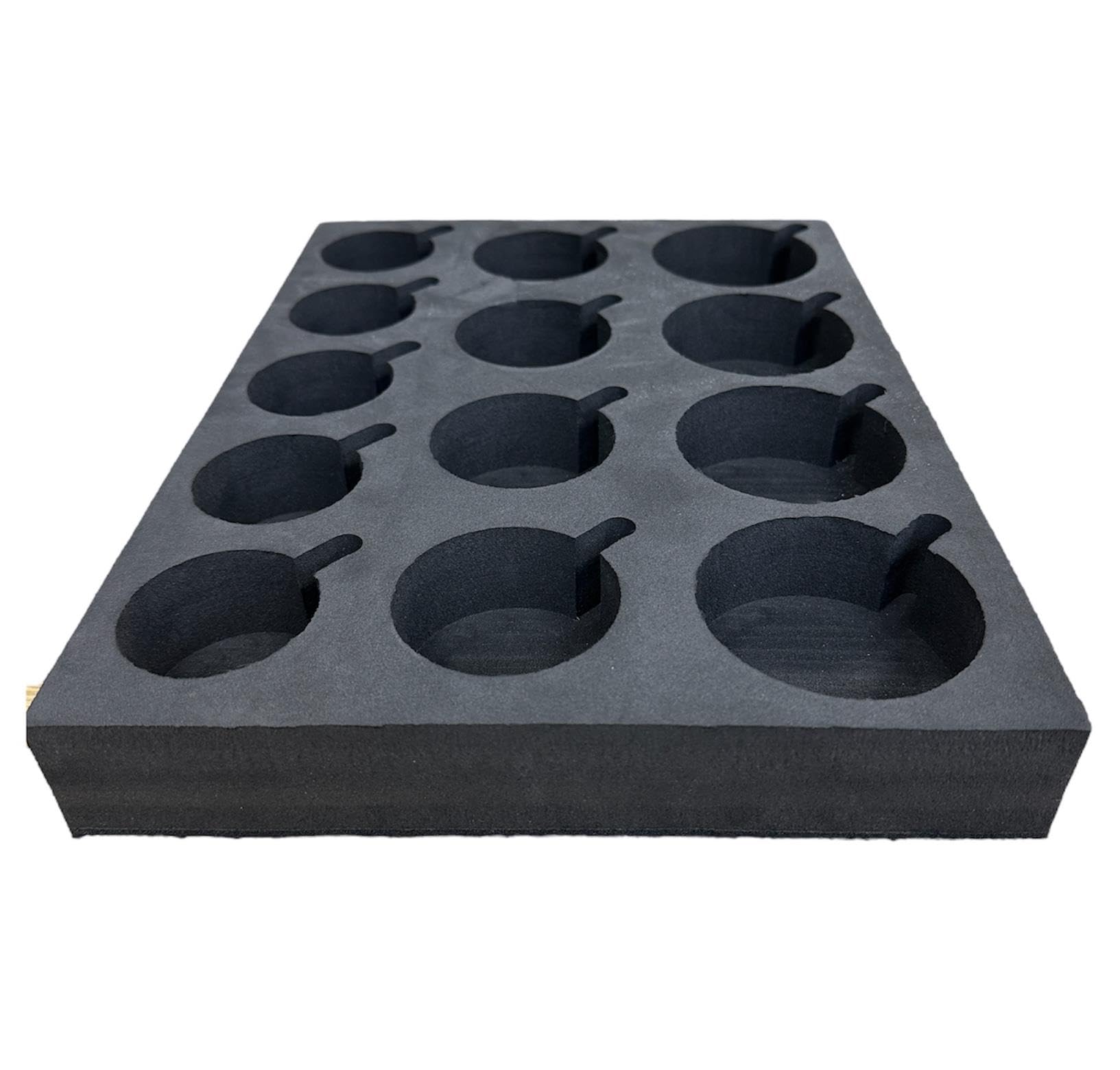 Liberty Leisure Caravan & Motorhome EVA Cupboard Cup Glass Holder - Secure Storage for Camping, Boats, Motorhomes - Protects Glasses and Mugs from Breakage