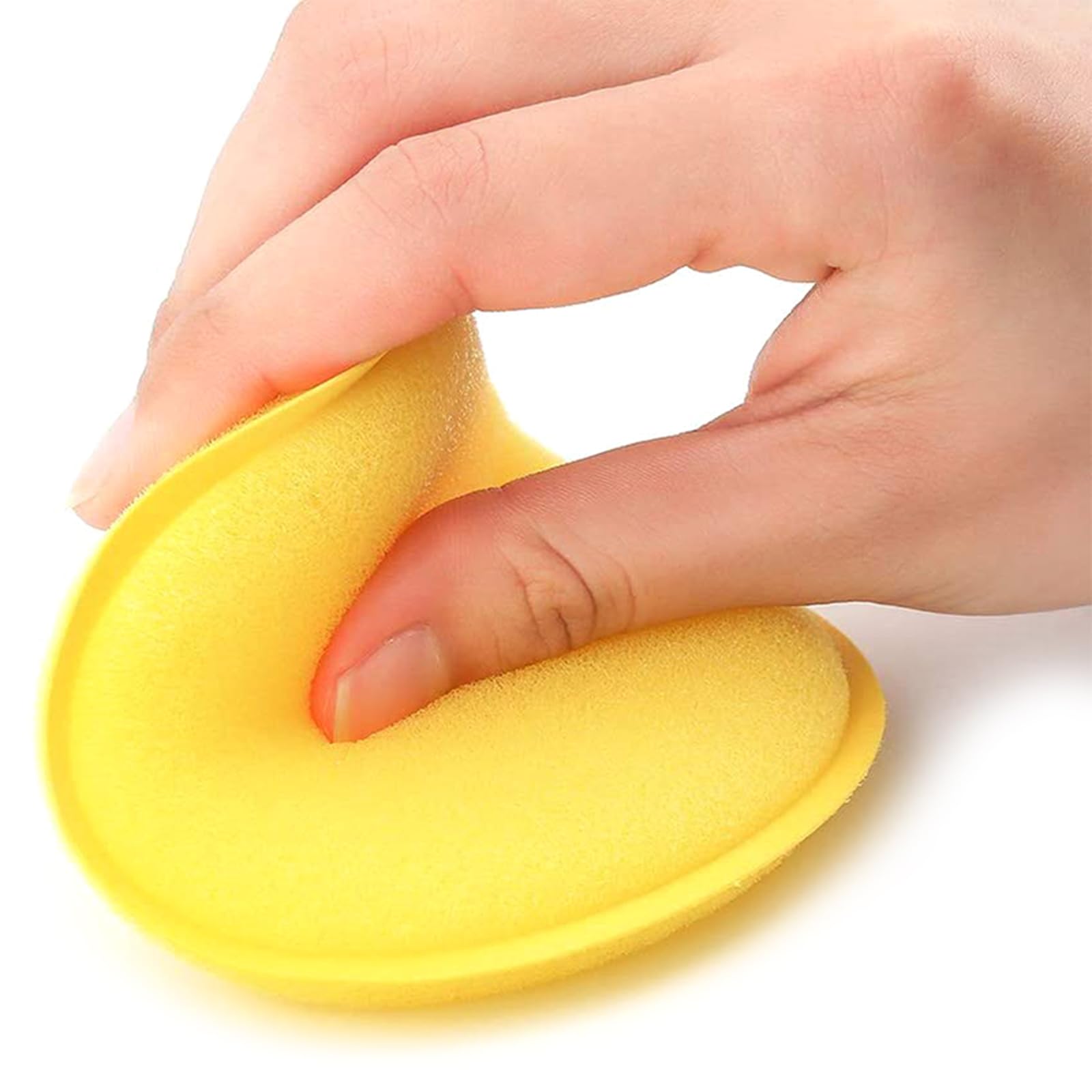 MEI éponge D'applicateur De Cire De Voiture 4 Pièces Applicateurs En