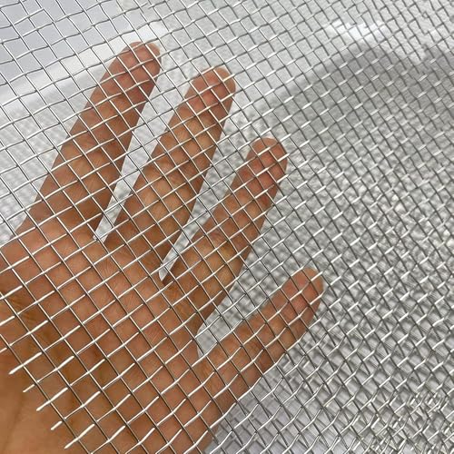 Malla de alambre de acero inoxidable de 1 x 10 m para aves de corral y jardín, resistente al calor, tela versátil, perfecta para gallineros y recintos de animales