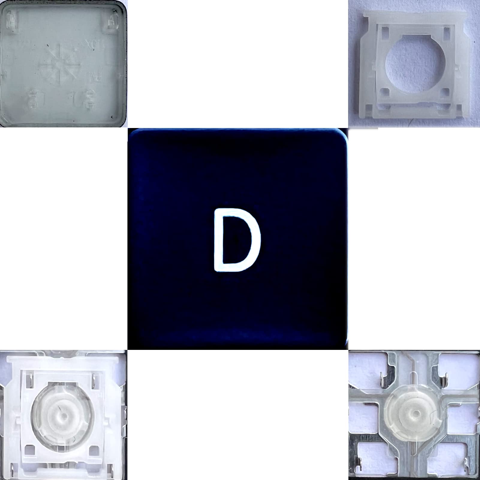 Dolphin.dyl(TM) Replacement Individual Key Keyboard for US Retina Display Pro A1425 A1502 A1398 A1466 Replacement Key Keyboard F (Old Version) — view 15