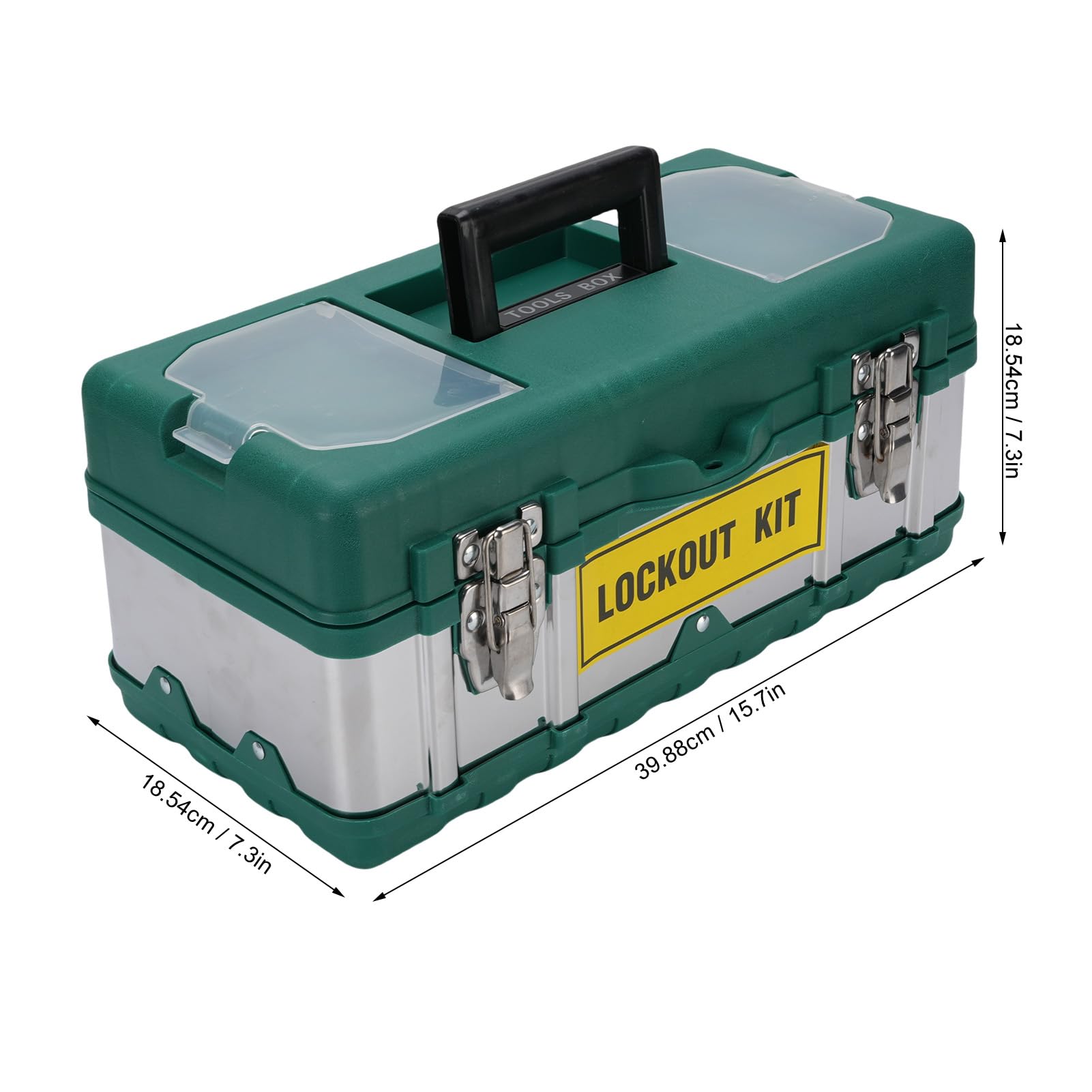 Lockout-Tagout-Box, Multifunktionale Lockout-Tagout-Station, Keine weitere Ausrüstung, Lockout-Tagout-Station, Lockout- und Tagout-Kit für Industrieelektrik (nur Box)