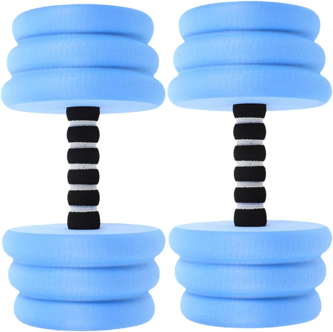 Eva Floating Weights 2pcs Dumbbells for and Swimming Lightweight and Durable Aquatic Fitness Equipment