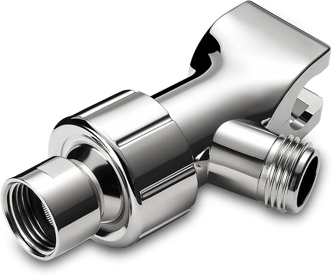 Regadera de Mano Couradric, 6 Funciones, Cromo, Manguera de Acero miniatura 8