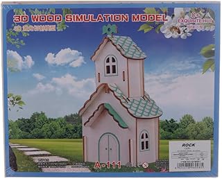 لعبة تركيب بازل خشبية ثلاثية الأبعاد A-111 على شكل سيارة من ثري ايه، لعبة من 15 قطعة، للأطفال من عمر 8 إلى 10 سنوات، متعددة الألوان