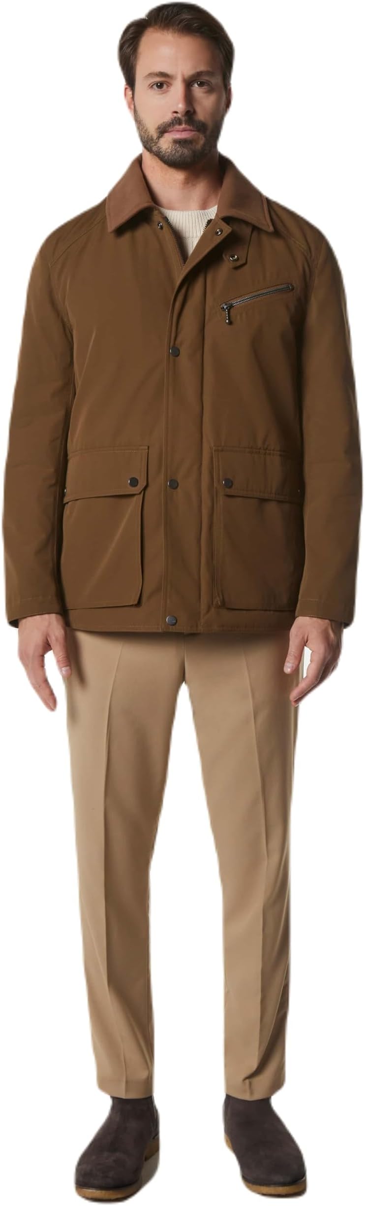 Men's Softshell Jacket, NAVY (CULLEN), Medium