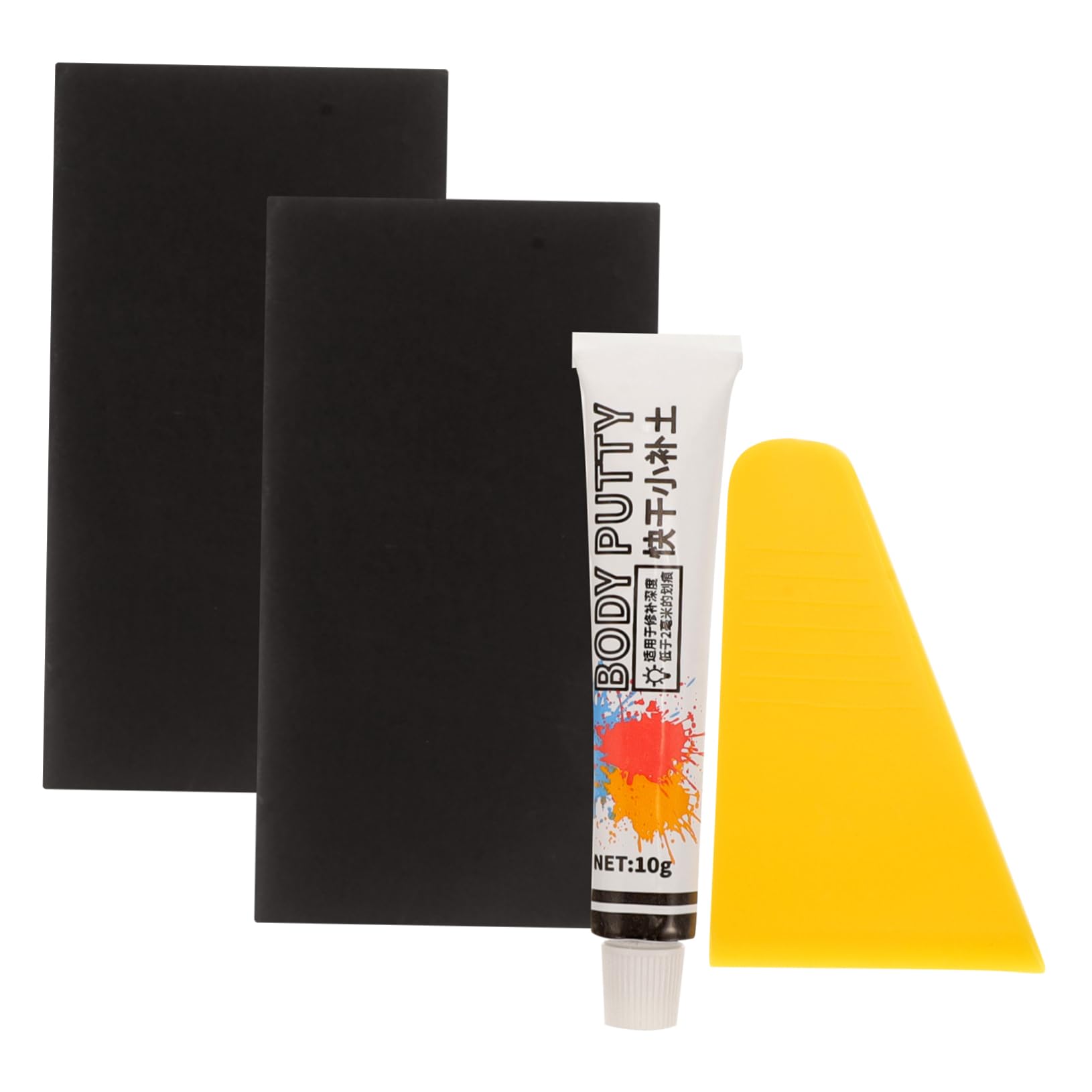 PartyKindom 1set Car Body Putty Scratch Filler Kit Automotive Repair Tools for Fixing Paint Scratches and Imperfections Vehicles Easy to Use