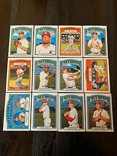 2021 Topps Heritage No SP Baseball St. Louis Cardinals Base MLB Hand Collated Team Set in Near Mint to Mint Condition of 1...