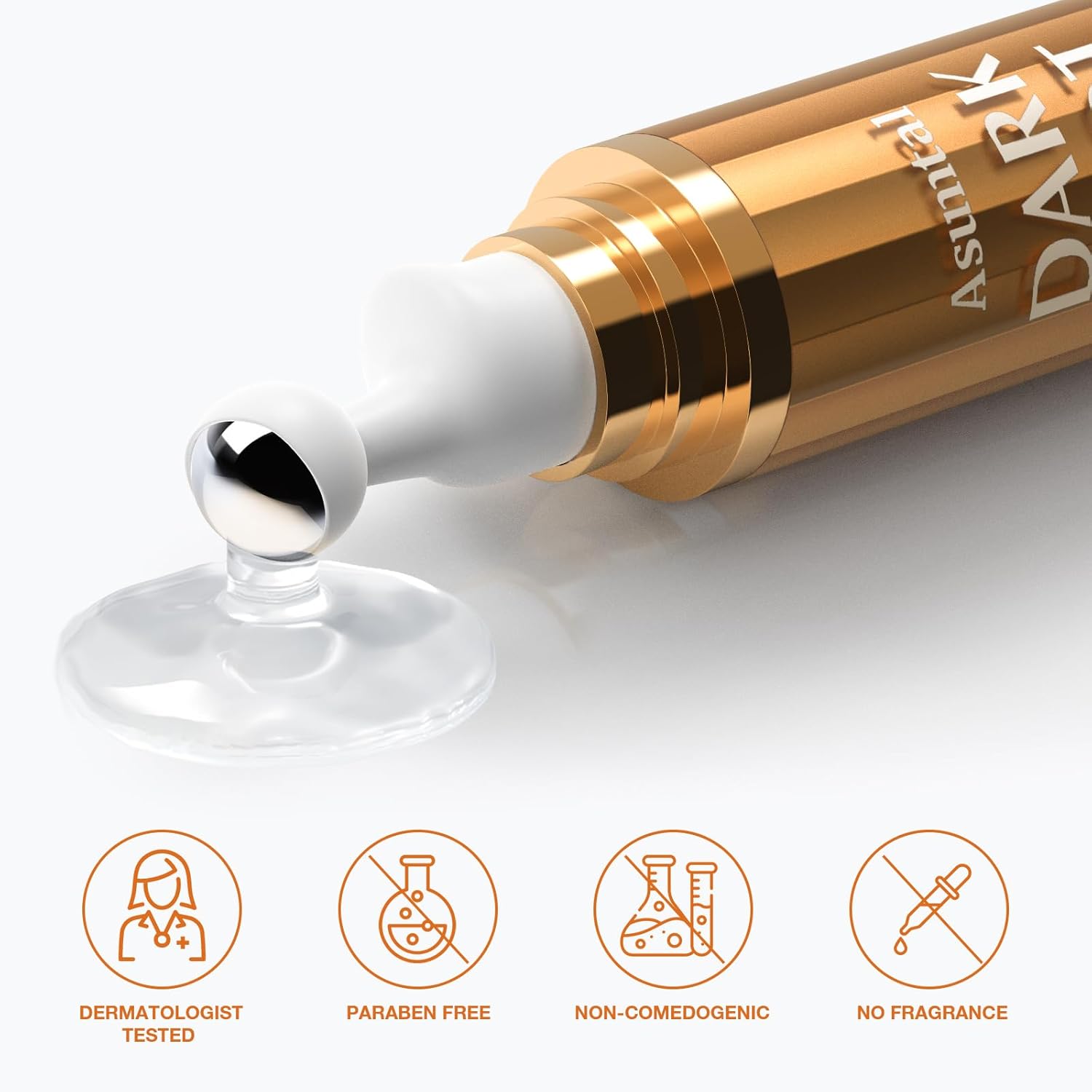 Dark Spot Remover For Face Skin Care Serum, Dark Spot Corrector For Face Age Spot Remover with Massage Roller (0.67 Fl Oz) - Image 2