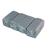 Hostelnovo - 600 pezzi tovaglioli da tavolo grigi - Carta usa e getta