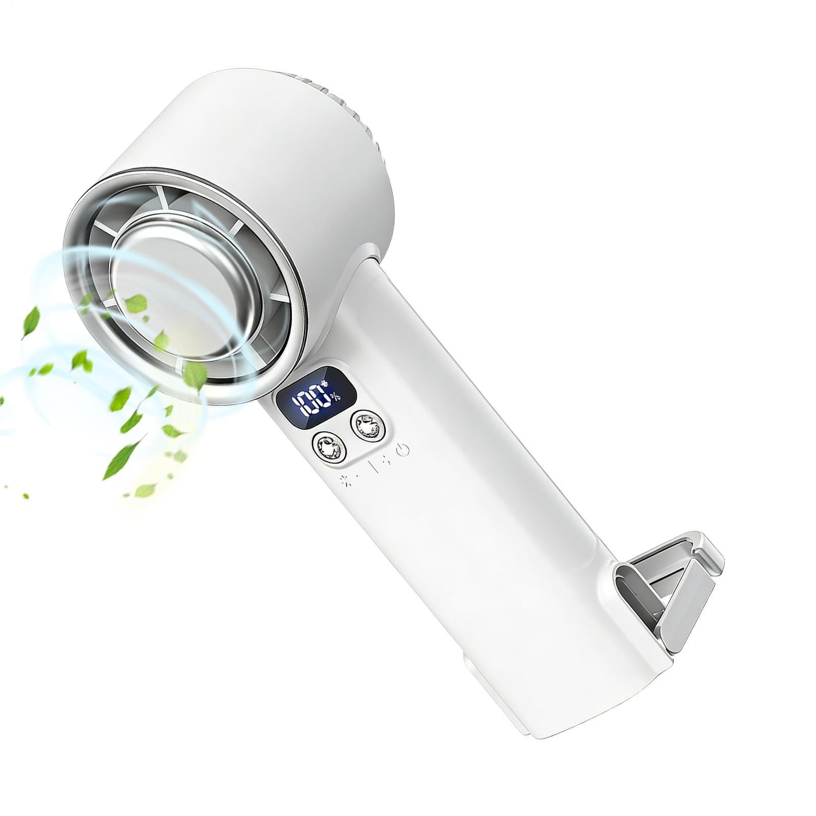 Ventilador de mano potente: frescura a medida con 100 velocidades y batería de 4000 mAh