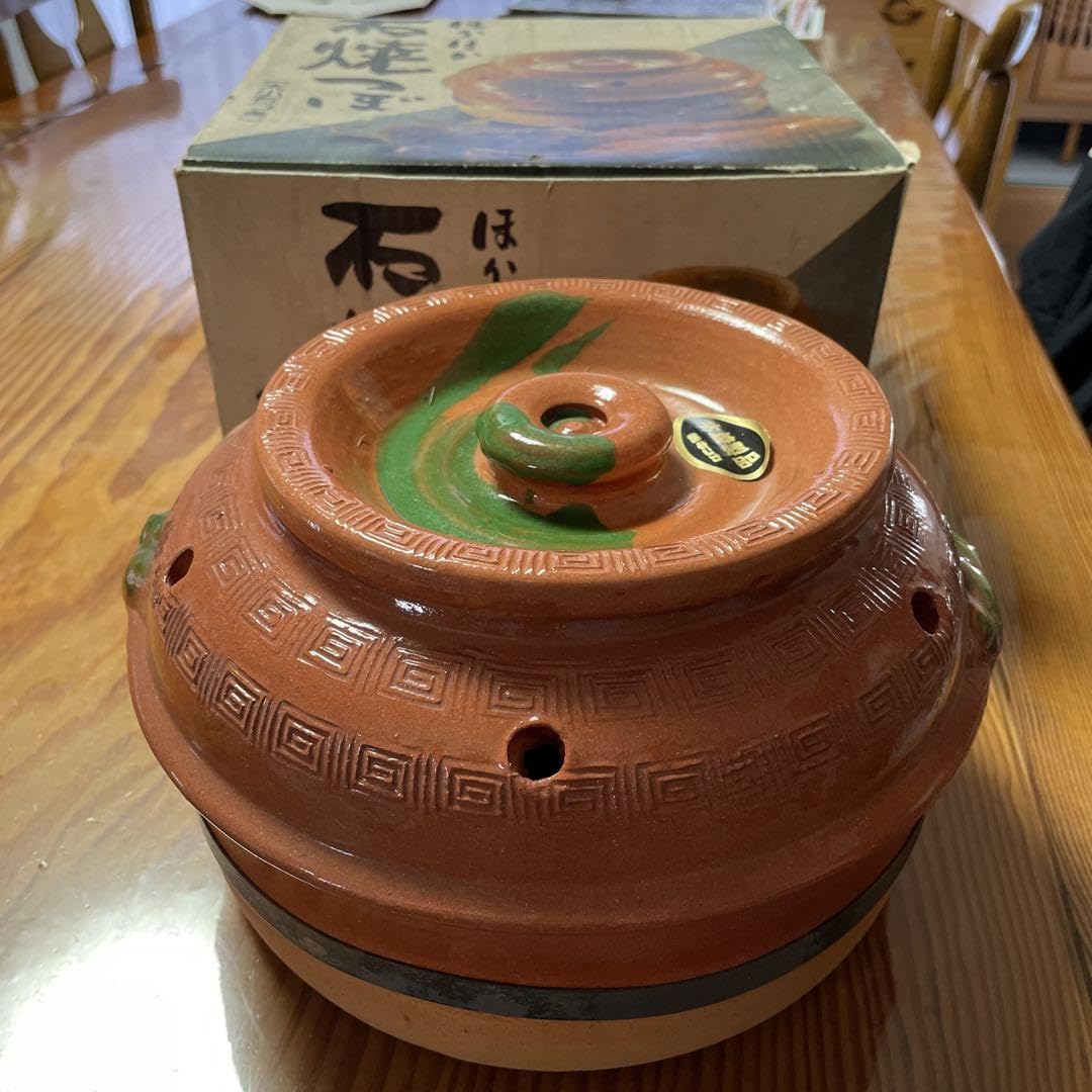 Amazon.co.jp: ほかほか石焼つぼ（大小石つき）キンカ製 箱付き