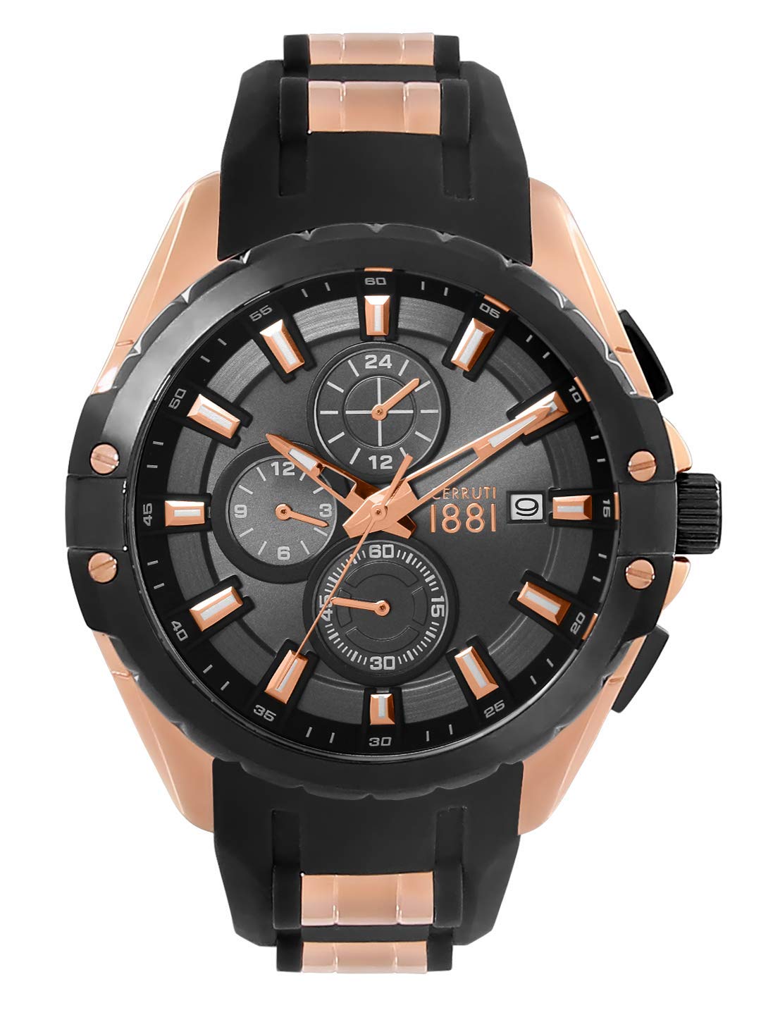 Cerruti 1881 Voceto Analog Black Dial Mens Watch-CRA23601 (B07TC6BKJR) Amazon Price History, Amazon Price Tracker