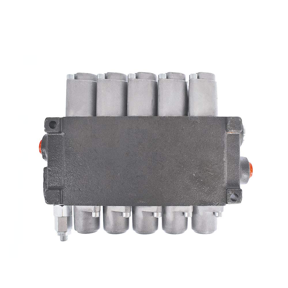 Hydraulisches Wegeventil 5-Spulen 11 gpm 3625 psi SAE-Anschlüsse doppeltwirkend