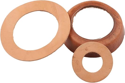 Model75 Hand Pump Repair Kit, with Leather Lower Valve Cup and Gaskets, Compatible with Pitcher Spout and Manual Pumps