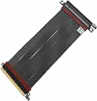 LINKUP Ultra PCIe4.0x16 ライザーケーブル 20cm LINKUP Ultra PCIe 4.0 X16 Riser Cable [x570 & RX5700XT