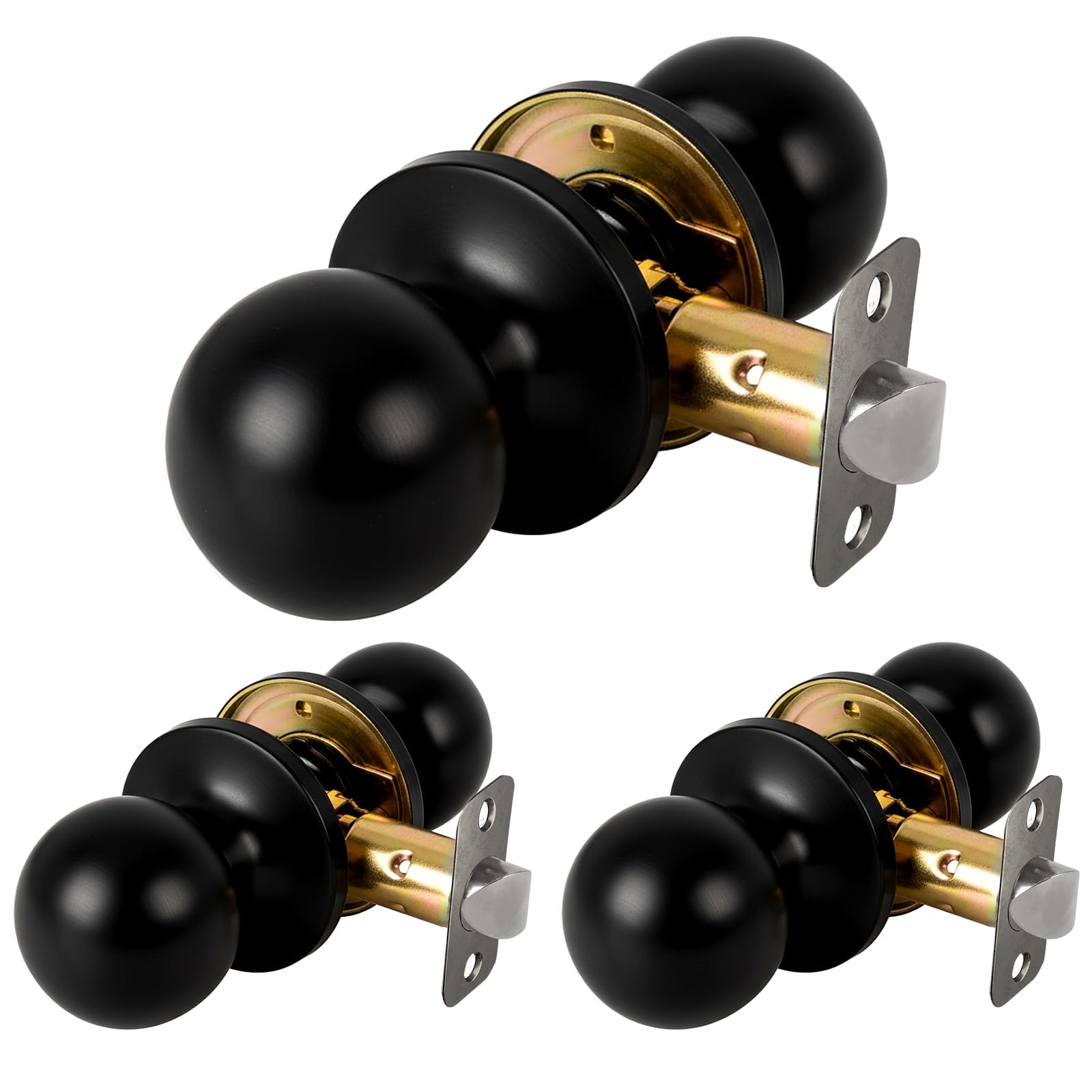 RAFECIEE Passage Door Knob - door hardware and locks | Mubboo