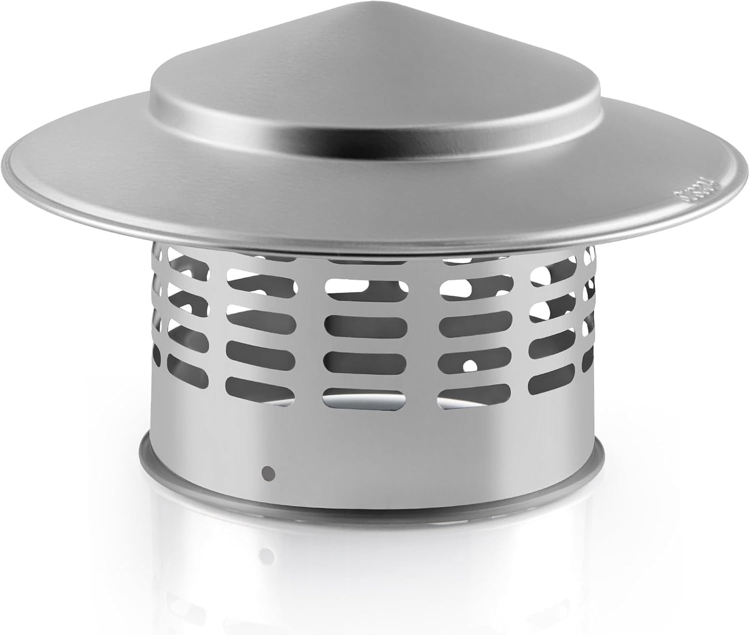 Top Chimney Cap Chimney Cover Outside Cone Top Chimney Cap Round Chimney Cap Chimney Cover Cap Chimney Cover Outside Roof Silver Fireplace Screen Cove