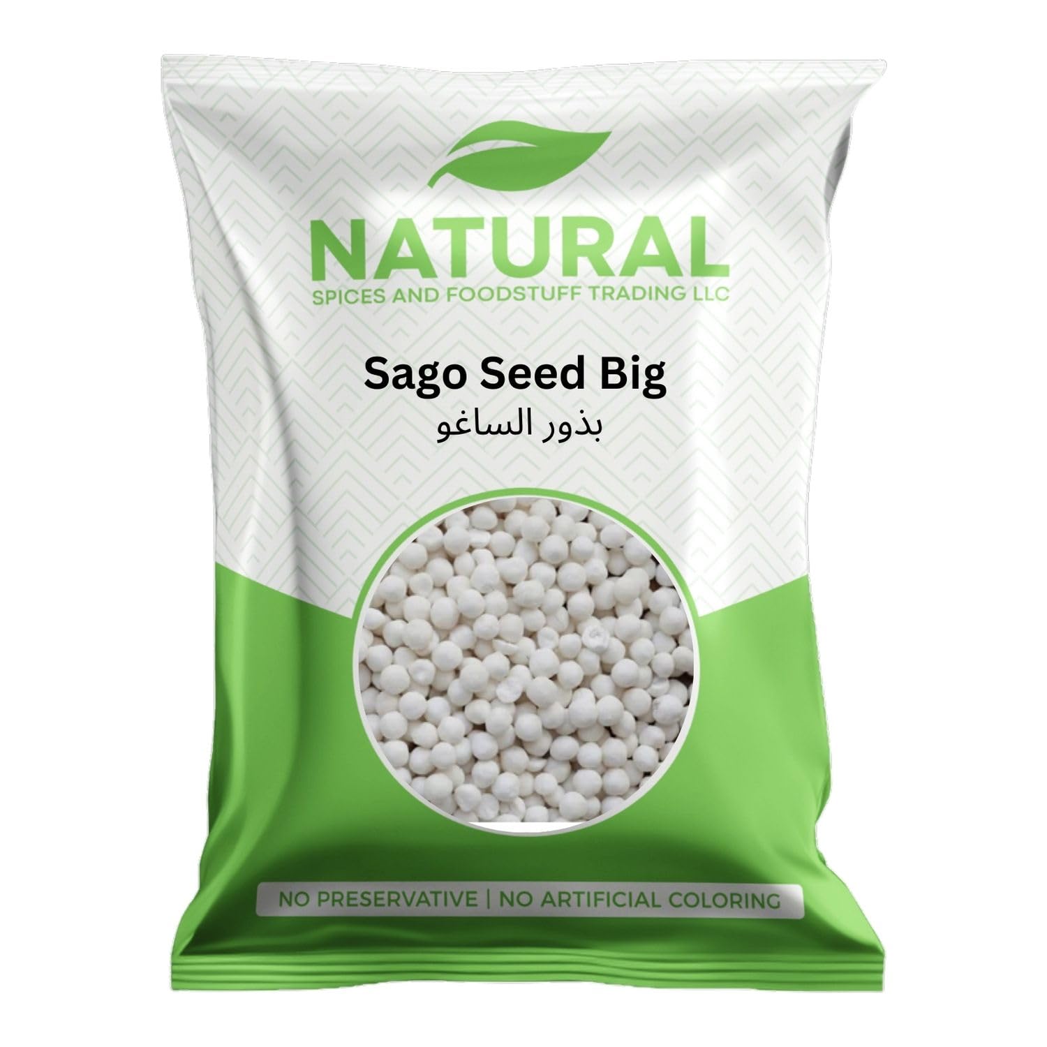 Natural Sago Seed Big, 400g