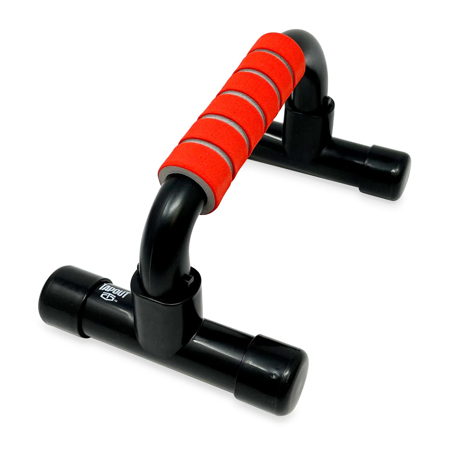 Tapout Push Up Bars - Non-Slip Comfortable Grip for Enhanced Chest, Shoulder & Arm Workout - Durable Steel Design for Home Gym Strength Training