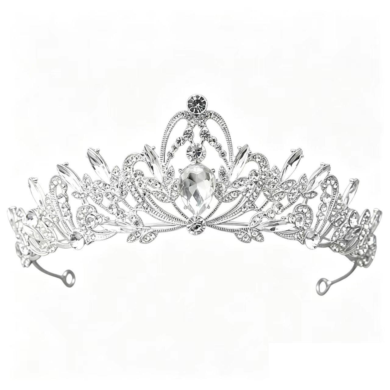 New Wedding Headpiece for Bride Bridal Crown Rhinestone Crystal Headgear
