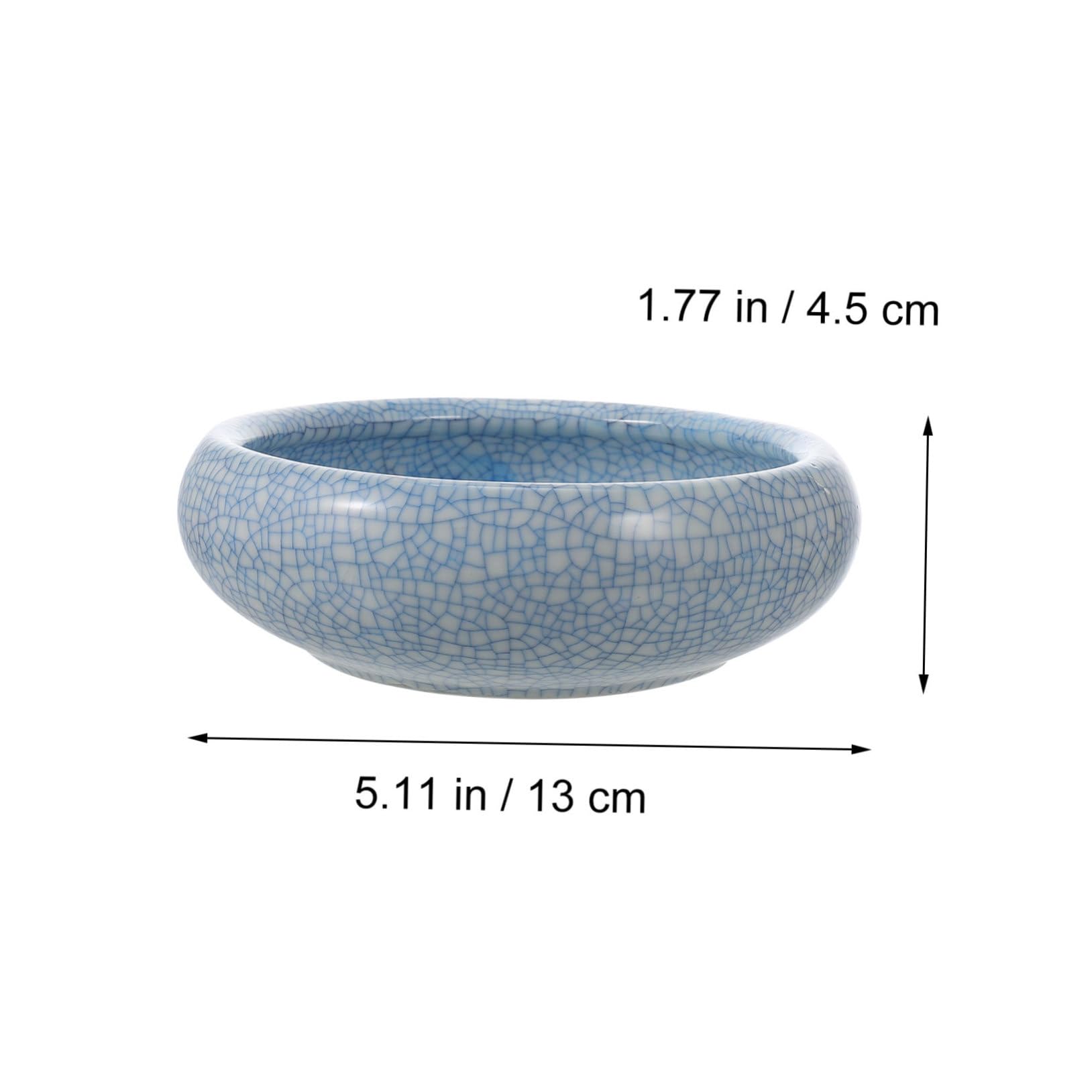 jojofuny Ceramic Ink Brush Washer Sumi Brush Cleaning Tool for Calligraphy Stable Base Portable Design Multi Functional Study Stationery for Home Decoration