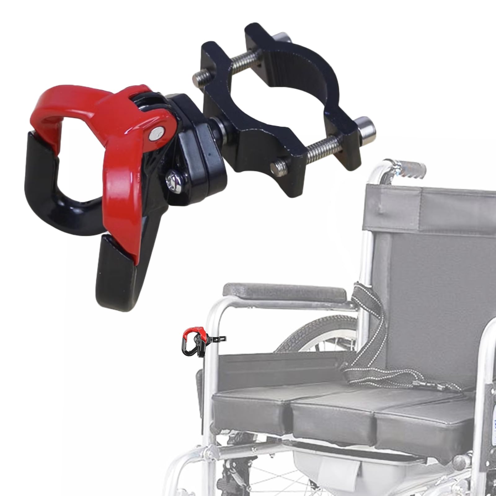 Wheelchair Hook - Hang Bags, Crutches & More -1