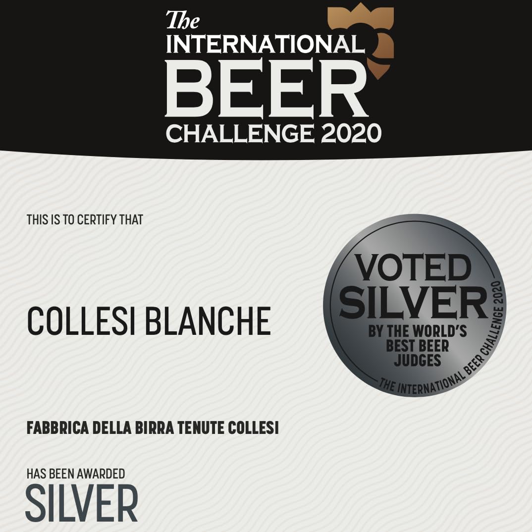 Birra Artigianale Collesi – Confezione Degustazione 4 Birre - IPA, Rossa, Bionda, Blanche – Confezione da 4 Bottiglie - 500 ml