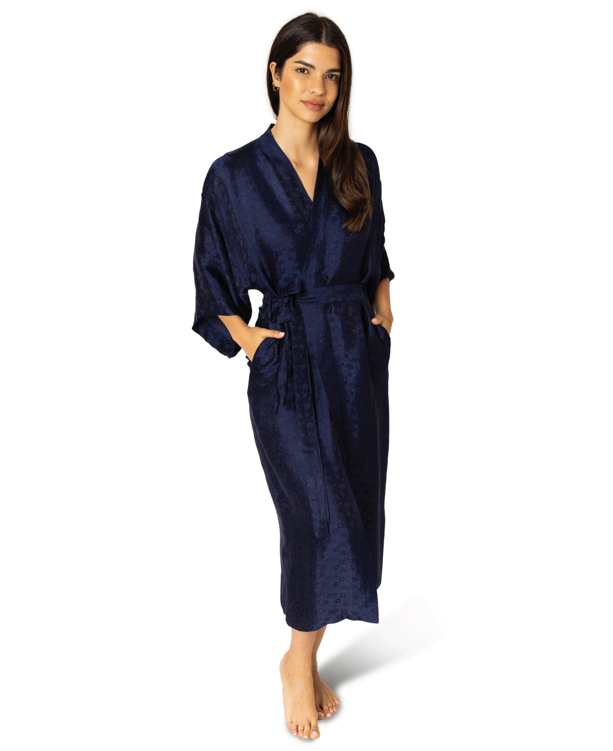 Tara Sartoria Luxury Artisan Silk Kimono Robe for Women Jacquard Washable XS 4XL Oprah Daily 2025