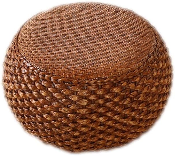 Minimalist Fashion Creative Rattan Drum Stool Stool Children Adult Shoe Stool Stool Chair Simple Sofa Stool for Living Room Bedroom Seat Stool Casual/Small