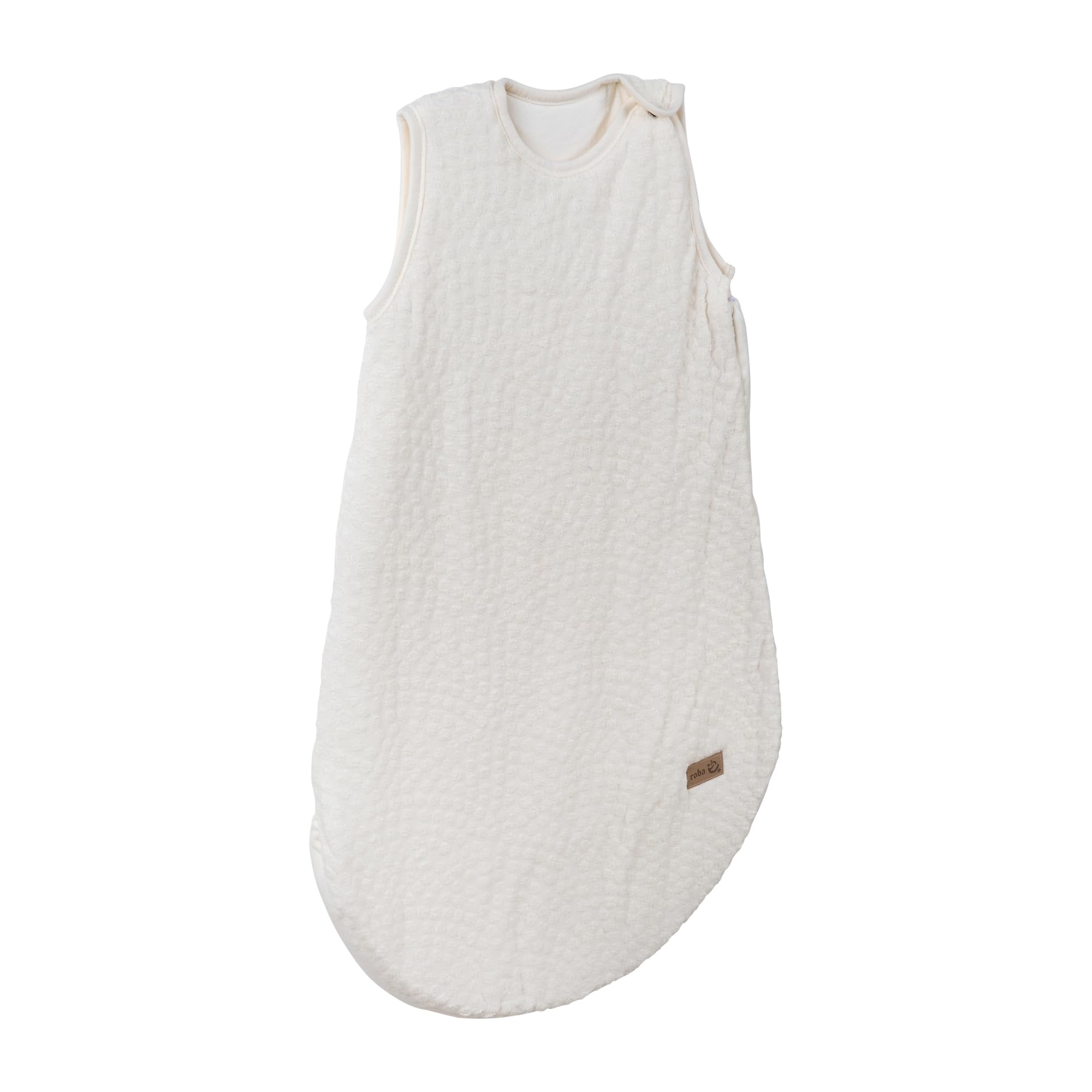 roba Baby Sleeping Bag Seashells Oyster 70 cm for Newborns, All-Season Sleeping Bag Made of Organic Cotton - Image 2