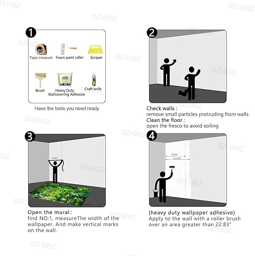 Miniatura 5 de Papel tapiz botánico de selva tropical para dormitorio, murales de plantas de hojas verdes, decoración estética de habitación, sala de estar, fondo