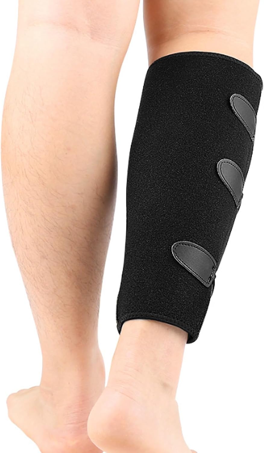 Sleeve with Adjustable Drawstring Breathable Calf Brace for Running Cycling Sports Injury Recovery Breathable Calf for Running