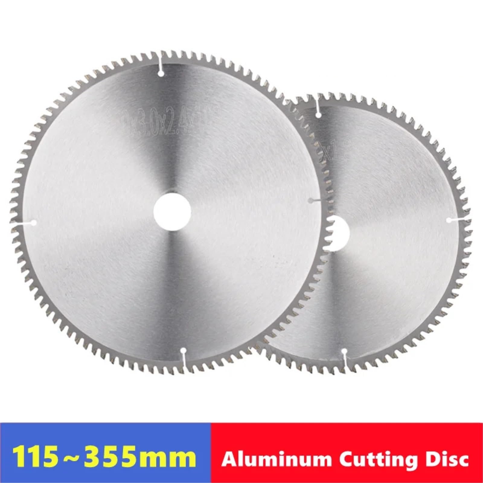 Brzeszczot do cięcia metalu 1PC brzeszczot piły tarczowej 115/190/235/250/260/305mm do cięcia aluminium metale nieżelazne brzeszczoty z twardego stopu(190mmx30x2.0x80T)