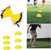 Vista 4 de AIIAJJE Agility Ladder Agility Training Ladder Speed 12 Rung 20ft with Carrying Bag