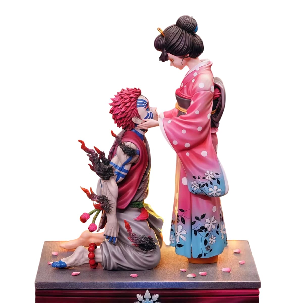 Amazon.com: RZAHUAHU Akaza and Koyuki Figure Theatrical Release