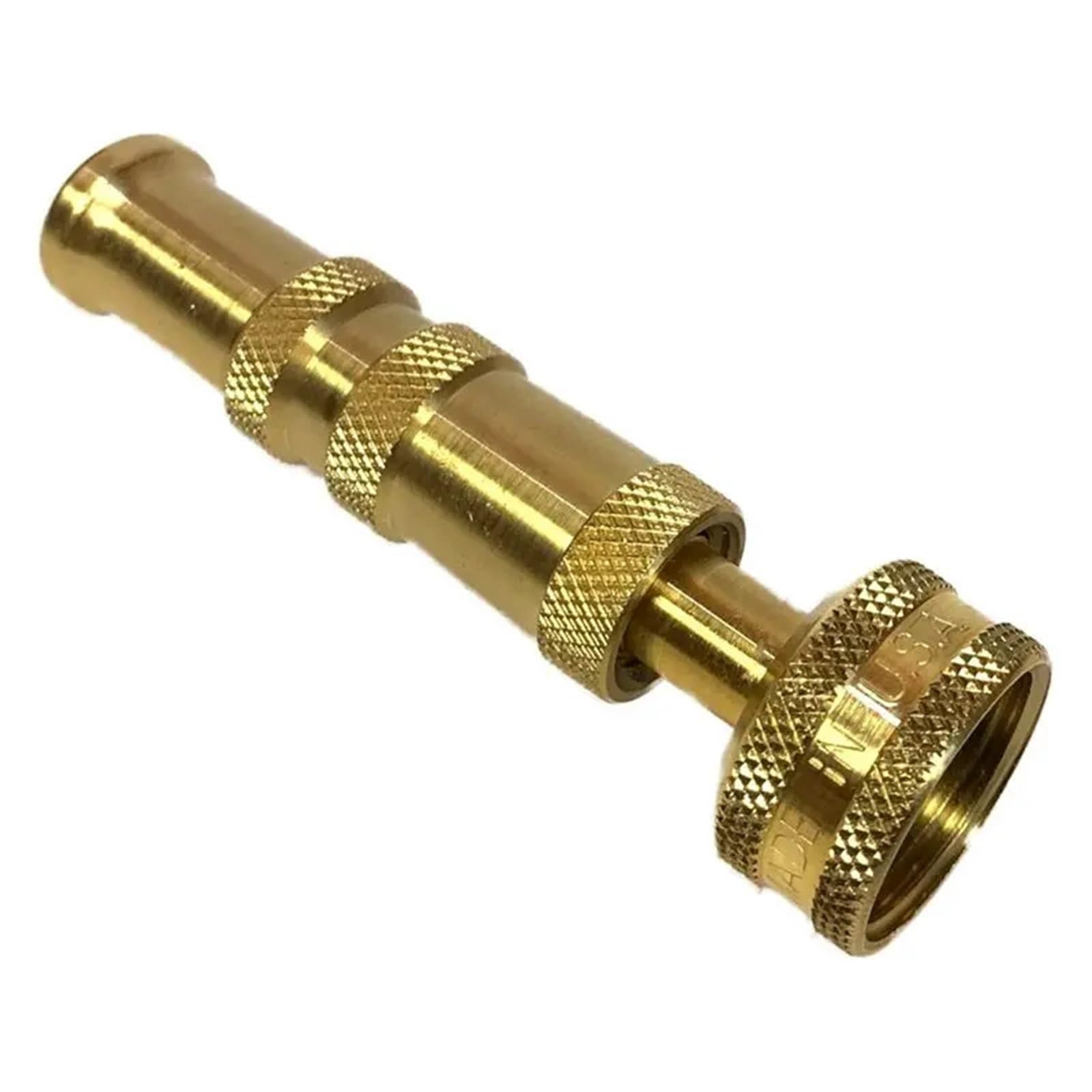 Lcvzxcfkx 16 Brass Adjustable Twist Hose Nozzle, Watering Brass Hose Nozzle