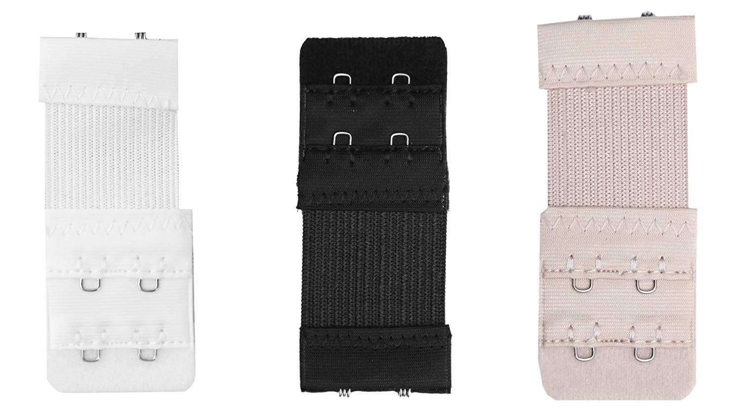 the secret boutique Bra Extender for Women(Black,White,Beige)-picture-4