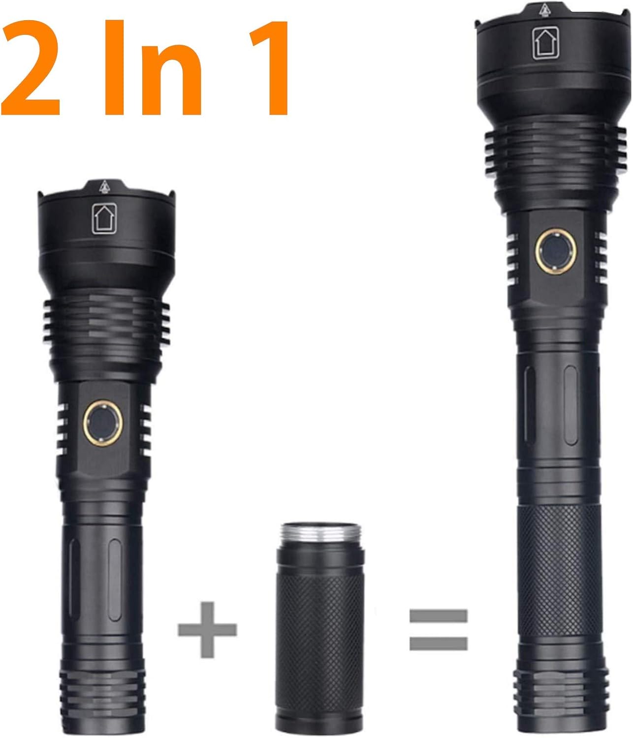 Flashlights Rechargeable Flashlight Zoomable Emergencies Photo