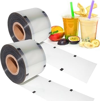 ALDKitchen Cup Sealing Film | Seals 3304 Cups per Roll | 90mm-105mm | Compatible with PP, PET and Paper Cups 2, Clear