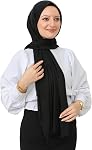 Prien Hijab for Women Viscose Scarf Lightweight Muslim Hijabs Long Shawl Islamic Scarves Turkey Silk Headscarf for Womens