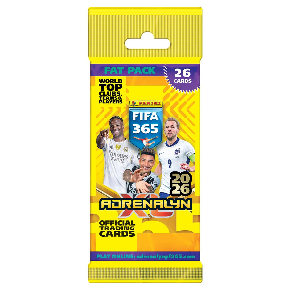 Panini FIFA 365 Adrenalyn XL™ 2026 Trading Cards – Fatpack Box