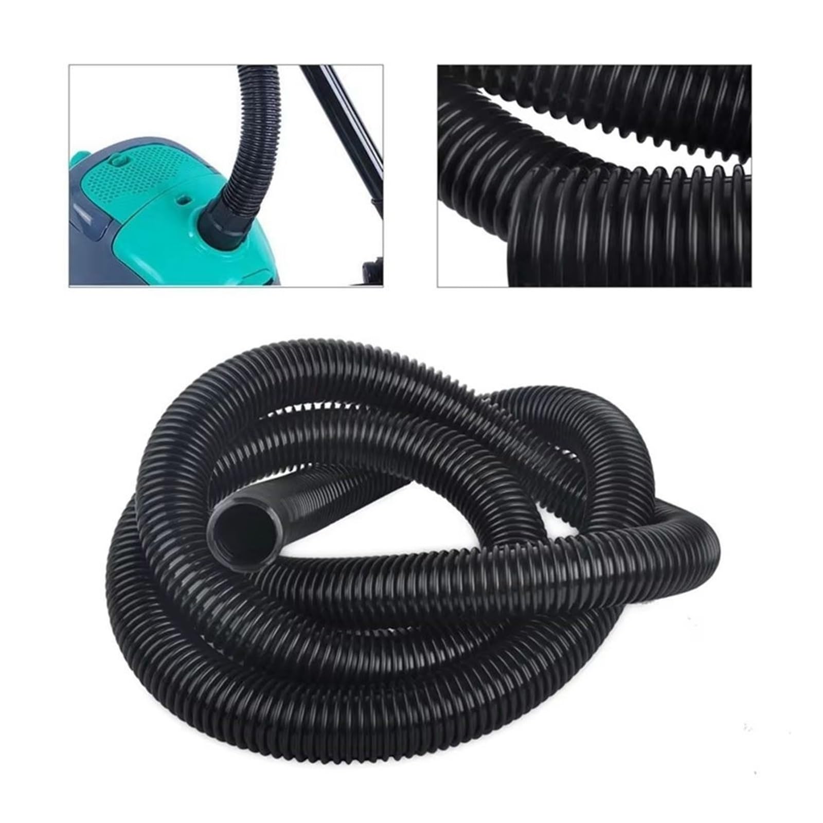 3 m/5 m Staubsaugerschlauch, Innendurchmesser 32 mm(Grey-5m)