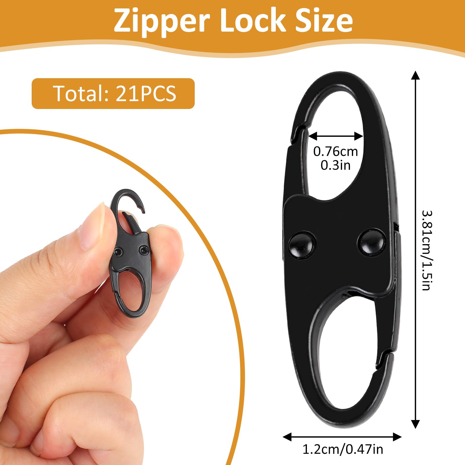 Amazon.com: Phinus Lock Combo, Total 21PCS Clips Anti-Theft, S