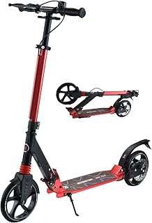 KAEREL Kick Scooter for Teenager Trick Ultra-Light Aluminum Pole and Adjustable Handlebar Quality Freestyle Kick Complete Scooter for Beginner child Boys Girls Teens Ages 8+