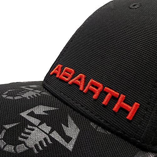Abarth Pet met gebogen vizier, zwart - Afbeelding 3