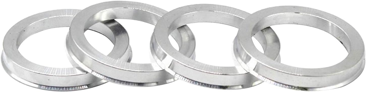 4 Anelli Di Centraggio In Plastica 73.1-63.4 Mm - Kit Per Cerchi In Lega Auto - Foto 5