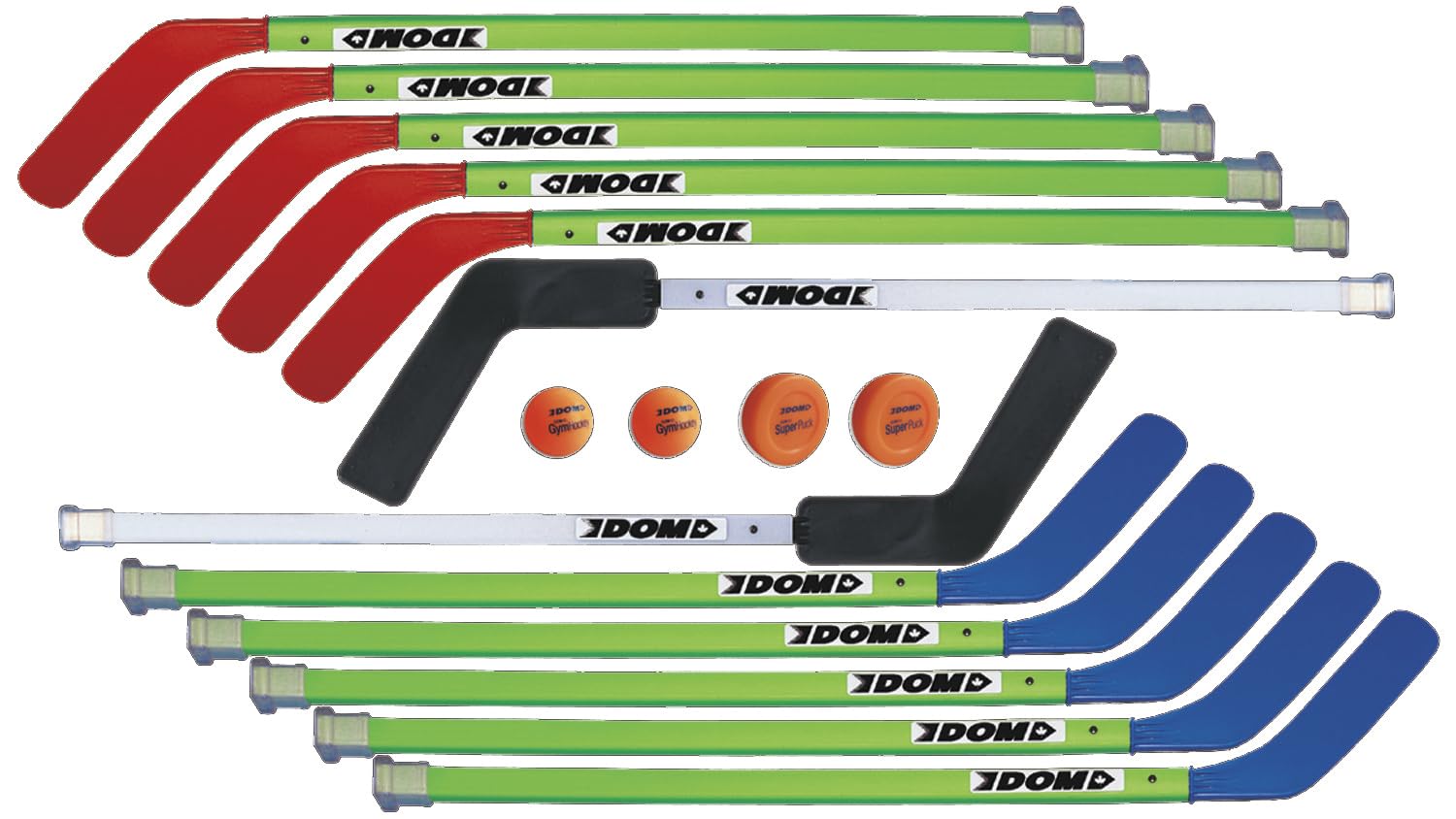 Dom J4 Blue Replacement Junior Hockey Stick, 36