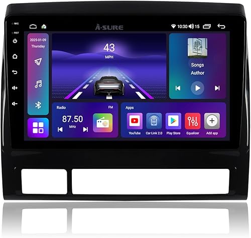 Miniatura 9 de Radio estéreo de coche de 9 pulgadas para Toyota Tacoma 2005-2015 4 núcleos 232G Android GPS unidad de navegación compatible con sistema