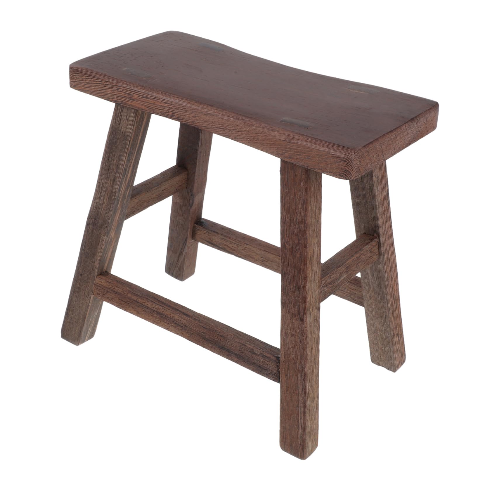 Tabouret massif BESPORTBLE pour enfant : banc élévateur en bois pour salle de bain
