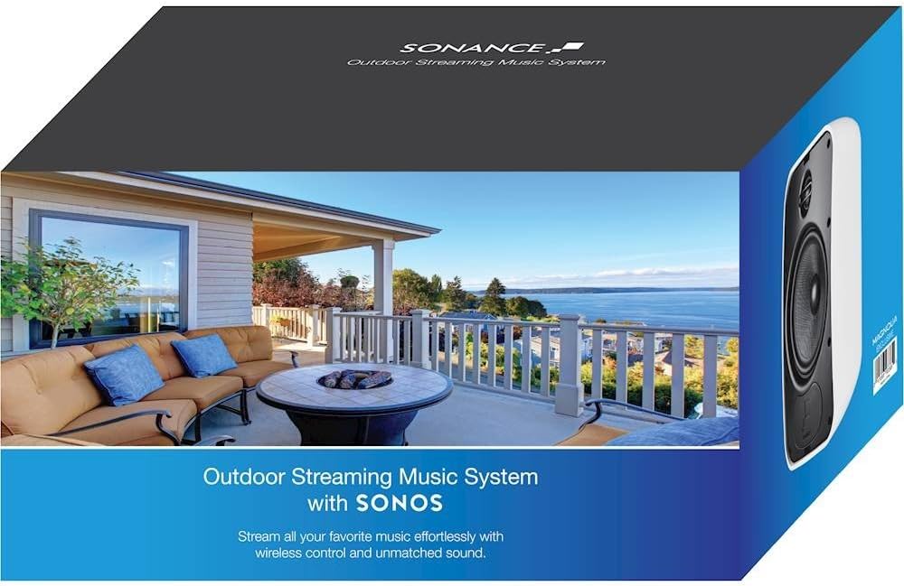 Sonance Outdoor Streaming System Bundle with SONOS and xPress Audio Keypad